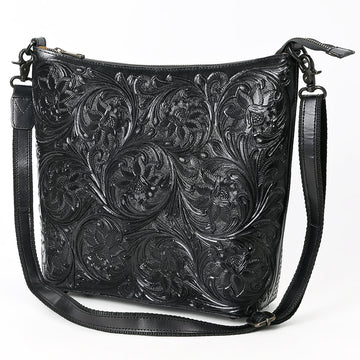 American Darling Large Crossbody Hand Tooled Genuine Leather Women Bag Western Handbag Purse |